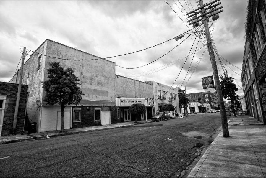 Clarksdale Mississippi, home of the delta blues Archieven fotorene
